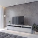 Ver imagem 5 de Rack Aspen 184 Cm - Branco Fosco