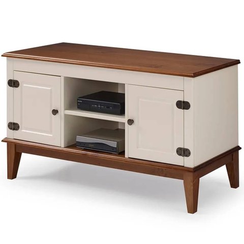 Rack Kaila 2 Portas Cor Off White 114cm - 66590