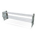 Ver imagem 4 de Varal de Parede Retrátil Aço Sanfonado - 60cm