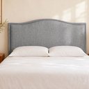 Ver imagem 1 de Cabeceira Lisa para Cama Box Queen 168cm Diesis Linho Cinza - Sallar Home