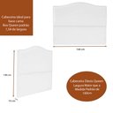 Ver imagem 4 de Cabeceira Lisa para Cama Box Queen 168cm Diesis Linho Cinza - Sallar Home