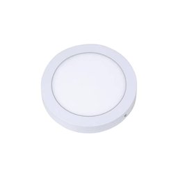 Plafon Painel Led Sobrepor Redondo 18w 20cm Bivolt 3000k Luz Quente - 4