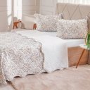 Ver imagem 1 de Kit Cobre Leito Casal Ultra Lisse New 210x230cm Ladrilhos