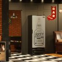 Ver imagem 3 de Cervejeira 410 Litros Porta Cega Tipo inox GRBA-400 GW Gelopar Laterais pretas 127v