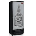 Ver imagem 2 de Cervejeira 410 Litros Porta Cega Tipo inox GRBA-400 GW Gelopar Laterais pretas 127v
