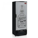 Ver imagem 3 de Cervejeira 410 Litros Porta Cega Tipo inox GRBA-400 GW Gelopar Laterais pretas 220v