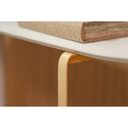 Ver imagem 6 de Aparador Sala Olimpo 1 Prateleira 135cm Off White Linea
