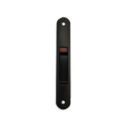 Fecho concha com lingueta FEC 636 para janela de correr - Preto - 4