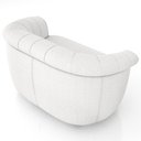Ver imagem 4 de Sofá 2 Lugares 150cm Namoradeira Lykan Boucle Cru Z32 - Mpozenato