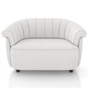 Ver imagem 5 de Sofá 2 Lugares 150cm Namoradeira Lykan Boucle Cru Z32 - Mpozenato