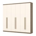 Ver imagem 2 de Guarda-Roupa Casal 6 Portas 3 Gavetas Internas Jade