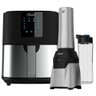 Kit Blender Power Inox e Fritadeira Ultra Digital 4,8l Oster 220v - 1