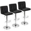 Ver imagem 1 de Kit 3 Banquetas Gomos Confort Preta Preta