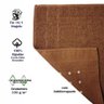 Kit 10 Tapetes Banheiro 550g/m² Extra Felpudo 45x70cm Verde - 4