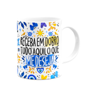 Ver imagem 2 de Caneca Proteção Olho Grego - Receba em Dobro