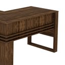 Ver imagem 4 de Mesa Para Escritório em L ME4145 Nogal/Nogal - Tecno Mobili