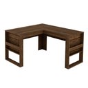 Ver imagem 5 de Mesa Para Escritório em L ME4145 Nogal/Nogal - Tecno Mobili