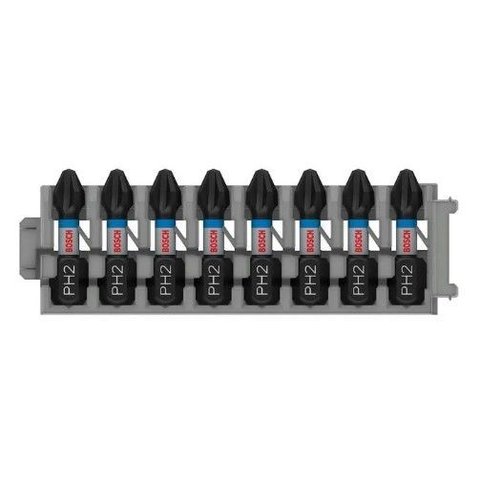 Jogo de Bits Bosch de Impacto Ph2 25mm C/8pcs