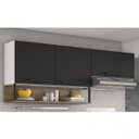 Ver imagem 1 de Armário Aéreo 3 Portas com Nicho Bali Itatiaia