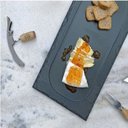 Ver imagem 2 de Charmosa Tabua com Borda Ardosia - 40x20 Petisqueira Rustica Utensilios do Chef