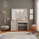 Ver imagem 4 de Camarim Prime com 5 Gavetas Mavaular:Naturalle/Off