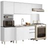 Cozinha Compacta 4 Peças com Balcão Paris para Pia Poliman Móveis - 2