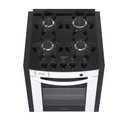 Ver imagem 2 de FOGAO A GAS DE EMBUTIR 4 BOCAS VENAX GAUDI PRISMA VITREO BL BRANCO GAS GLP