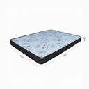 Ver imagem 3 de Colchão Cali D20 Black 188x138x12cm 100% Espuma Certificado Inmetro Antiácaro - Branco