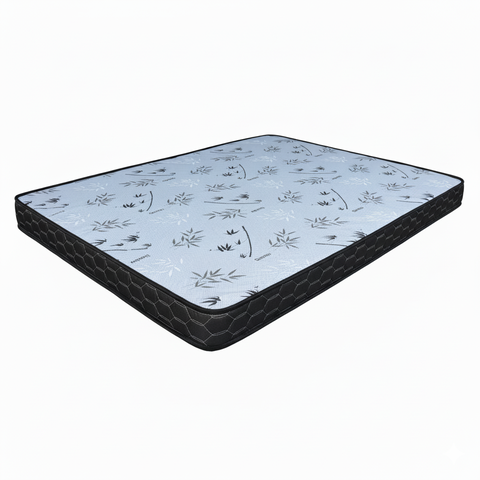 Colchão Cali D20 Black 188x138x12cm 100% Espuma Certificado Inmetro Antiácaro - Branco