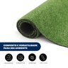 Grama Sintética 12mm Decorativa Base Tpe Proteção Uv Rolo 2m X 10m Kapazi - 3