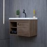 Gabinete Armario para Banheiro 100% Mdf + Cuba - Monza Munique 60cm - 7