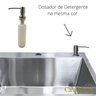 Cuba Inox Escovado Quadrada 60x45 Gourmet com Acessórios - 2