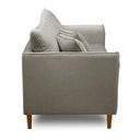 Ver imagem 4 de Sofá Living Kassia 2 Lugares 1,44m Prata Lansofbr Lansof Brasil