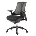 Ver imagem 1 de Cadeira Office Soria Preta com Rodizios - 27720
