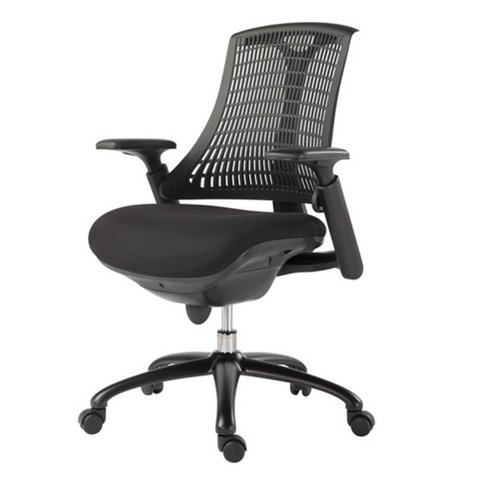 Cadeira Office Soria Preta com Rodizios - 27720