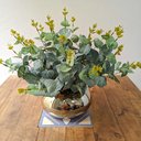 Ver imagem 2 de Arranjo de Eucalipto Artificial em Vaso Ambar Renata