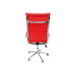 Cadeira Esteirinha Presidente Confortavel Vermelha D821 4b F Bering - 3