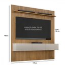 Ver imagem 3 de Estante Home Curitiba para TV de até 60 Polegadas Cinamomo com Off White Valdemoveis