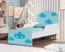 Ver imagem 4 de Cama Infantil Nuvenzinhas Menino Com Colchão
