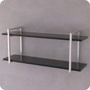 Ver imagem 3 de Prateleira Estilo Industrial Banheiro Parede Gnd Bp 100cm