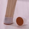 Protetores para Pé de Cadeira Silicone C/ Feltro 32 Unidades - 1
