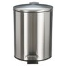 Lixeira de Inox Cesto 5 Litros para Banheiro Cozinha Pedal - 3