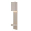 Ver imagem 2 de Ponte com Mesa de Cabeceira Planejada com Painel Ripado Samambaia CabeCasa MadeiraOriginals Offwhite