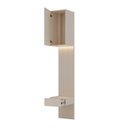 Ver imagem 4 de Ponte com Mesa de Cabeceira Planejada com Painel Ripado Samambaia CabeCasa MadeiraOriginals Offwhite
