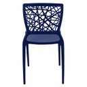 Ver imagem 6 de Cadeira Tramontina Joana Azul Yale em Polipropileno e Fibra de Vidro