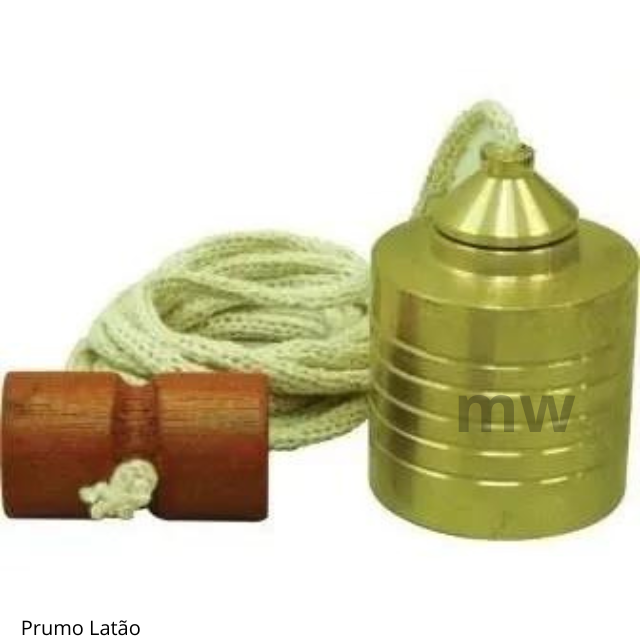 Prumo Latão Mw Leve Nº6 (420gm) - 3