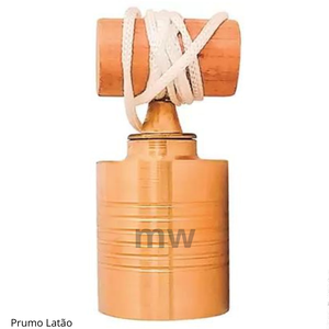 Prumo Latão Mw Leve Nº6 (420gm)