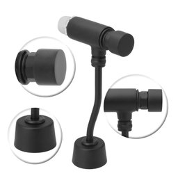Válvula Automática para Mictório Metal Preto/black - 2