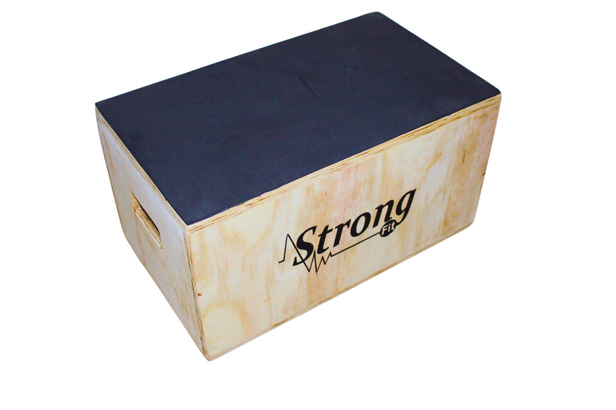 Caixa de Salto Strongfit 3 em 1 - Resistente 150kg