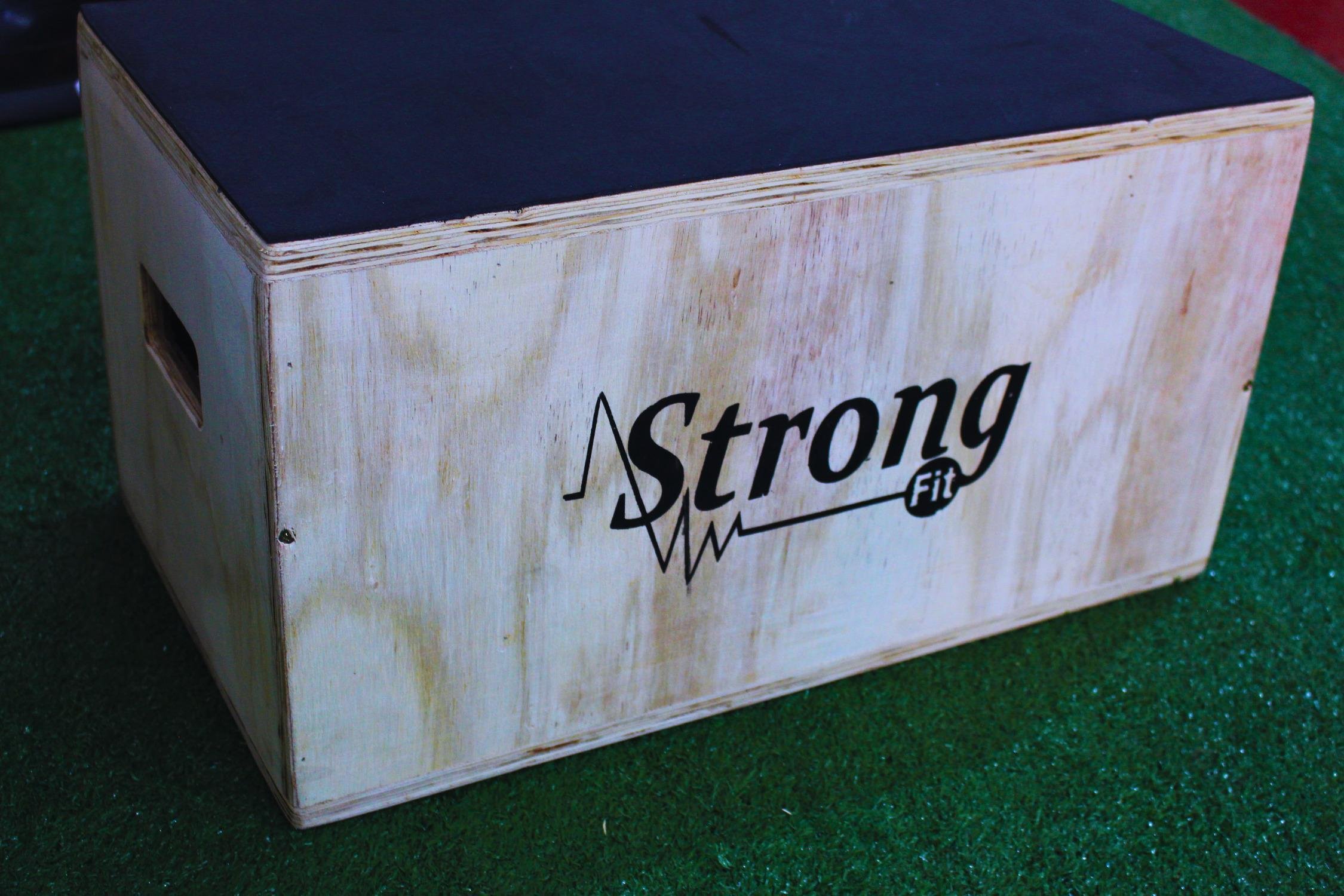 Caixa de Salto Strongfit 3 em 1 - Resistente 150kg - 2
